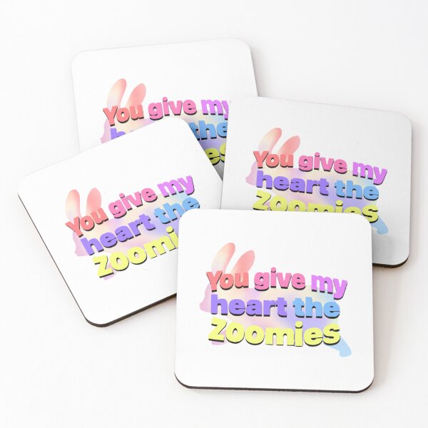 Item preview, You give my heart the zoomies designed and sold by Artistkhg.
