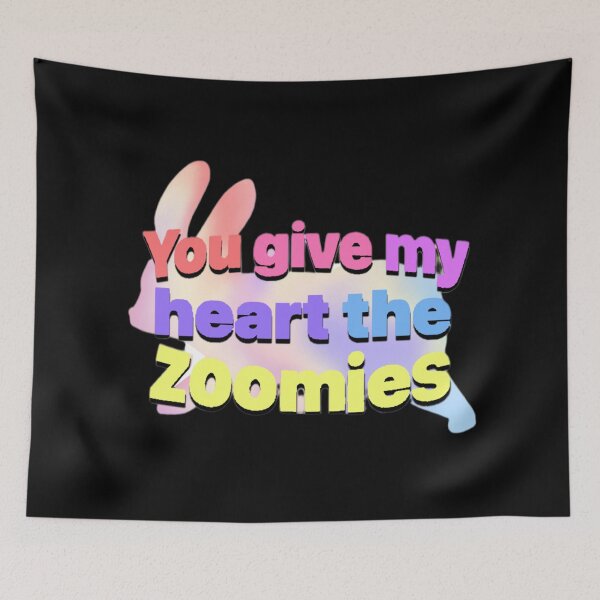 Item preview, You give my heart the zoomies designed and sold by Artistkhg.