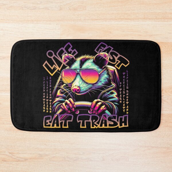 Item preview, Live Fast! Eat Trash! designed and sold by Echonn.