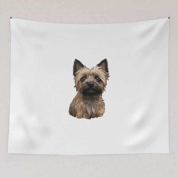 Artikelvorschau, Niedlicher Cairn Terrier Mama Papa Schutzengel Bester Freund Hundepfote entworfen und verkauft von SMARTKIT DESIGNAGENCY.