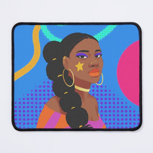 Item preview, Afro art hairstyle Young girl designed and sold by PauletteArt.