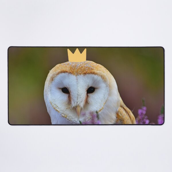 Item preview, Barn owl Princess designed and sold by snowyowls.