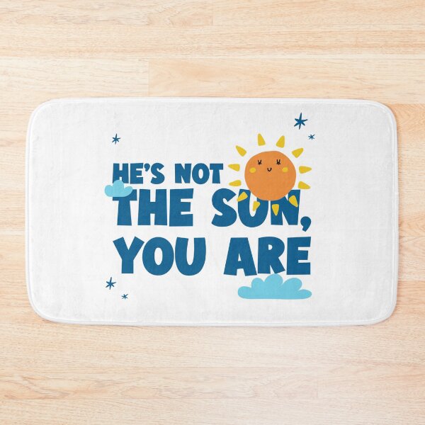 Item preview, He's Not The Sun, You Are designed and sold by ZenStitchMotifs.