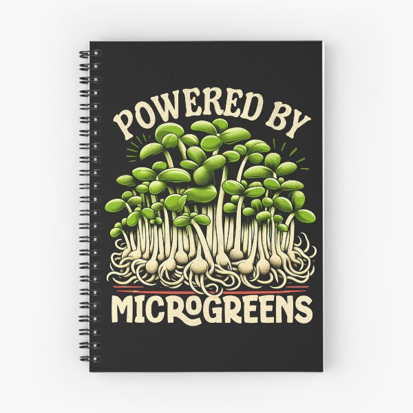 Item preview, Powered By Microgreens designed and sold by Beanster-nl.