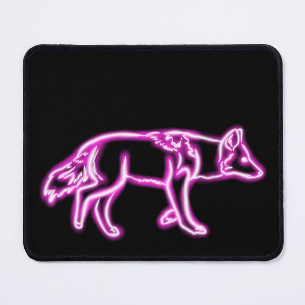 Item preview, Neon Coyote (Pink) designed and sold by Old Water Cryptid .