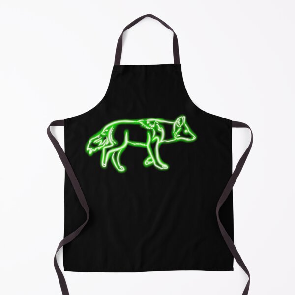 Item preview, Neon Coyote (Green) designed and sold by Old Water Cryptid .