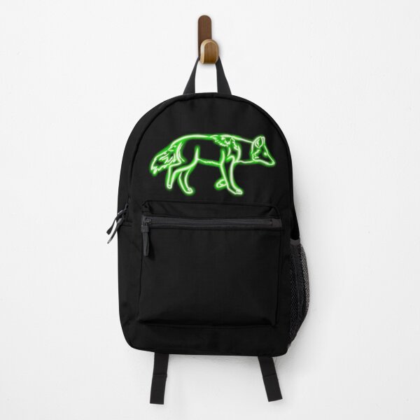Item preview, Neon Coyote (Green) designed and sold by Old Water Cryptid .
