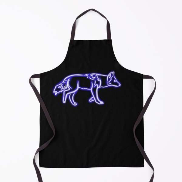 Item preview, Neon Coyote (Blue) designed and sold by Old Water Cryptid .