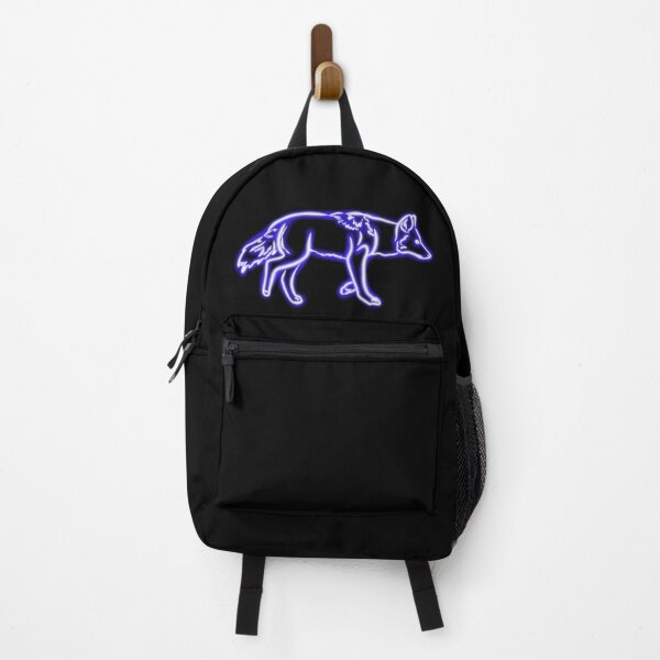 Item preview, Neon Coyote (Blue) designed and sold by Old Water Cryptid .