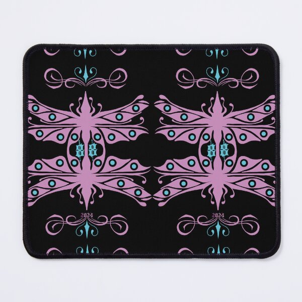 Item preview, Dragonfly mating,pink and blue designed and sold by Dugleidy Santos.