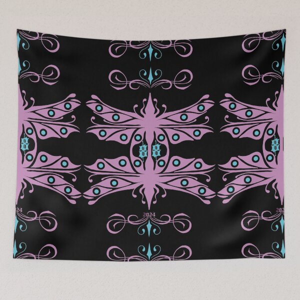 Item preview,  Dragonfly mating,pink and blue designed and sold by Dugleidy  Santos.