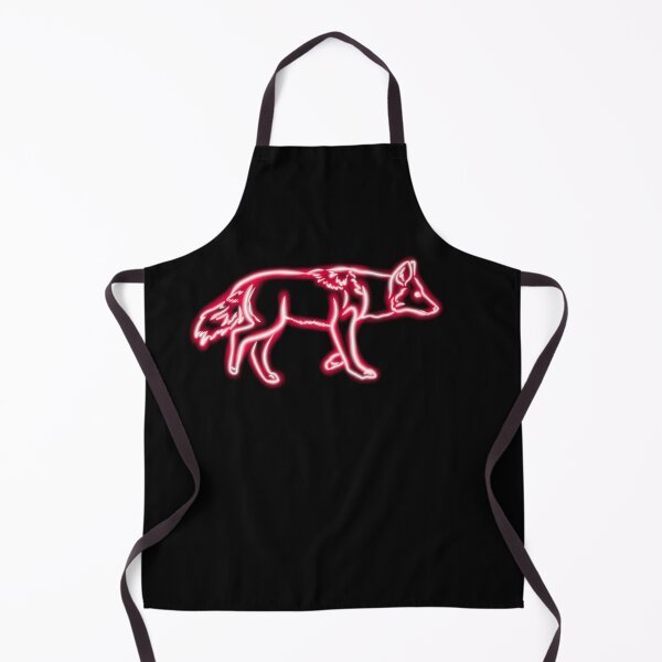 Item preview, Neon Coyote (Red) designed and sold by Old Water Cryptid .