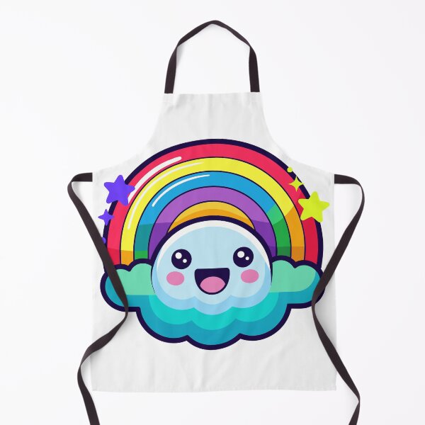 Item preview, Happy cloud with a rainbow designed and sold by ADcreate3D.