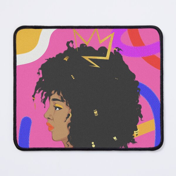 Item preview,  Afro art hairstyle Queen Crown designed and sold by PauletteArt.