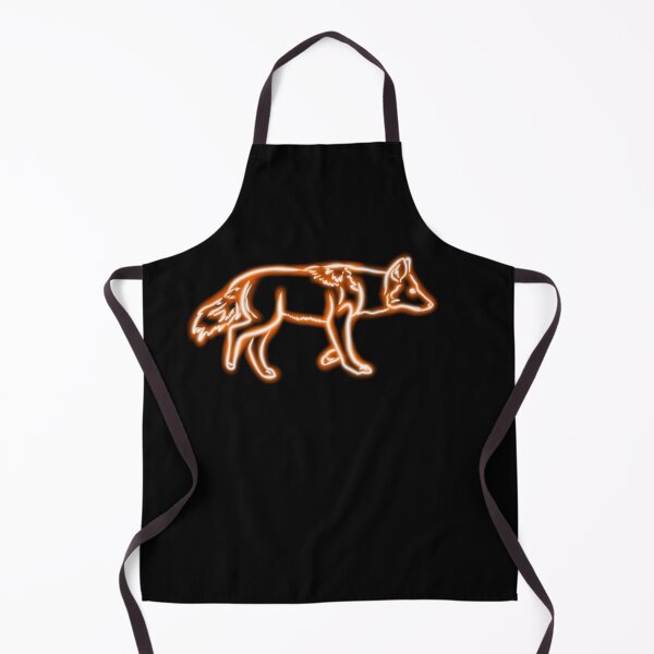 Item preview, Neon Coyote (Orange) designed and sold by Old Water Cryptid .