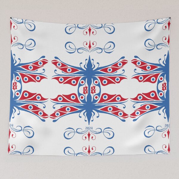 Item preview, Dragonfly mating,red and blue designed and sold by Dugleidy  Santos.