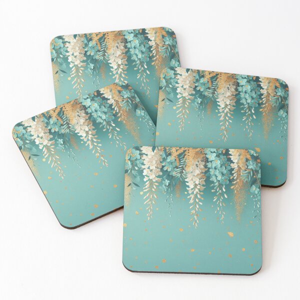 Item preview, Turquoise Wisteria Bliss designed and sold by LyssasMindArt.