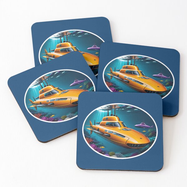 Item preview, Cool Luxurious Yellow Submarine designed and sold by TheArtOfPat.