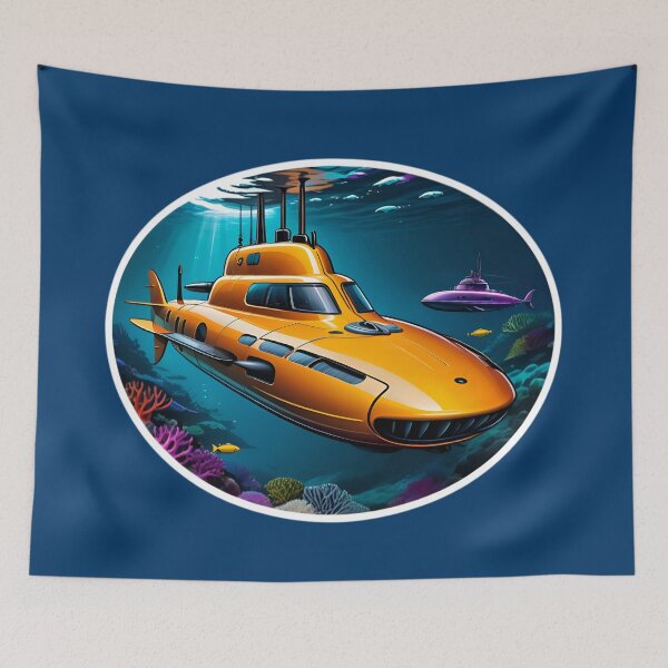 Item preview, Cool Luxurious Yellow Submarine designed and sold by TheArtOfPat.