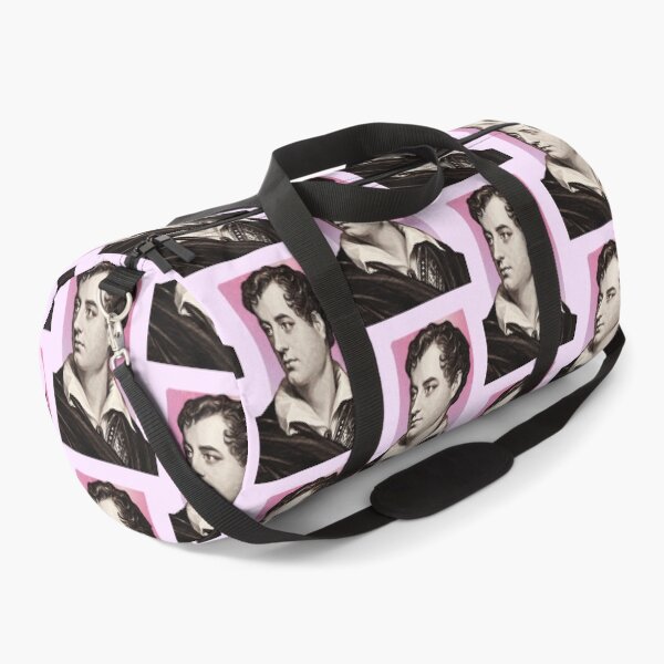 Item preview, English Poet Lord Byron - pink - illustration  designed and sold by Litstoy.