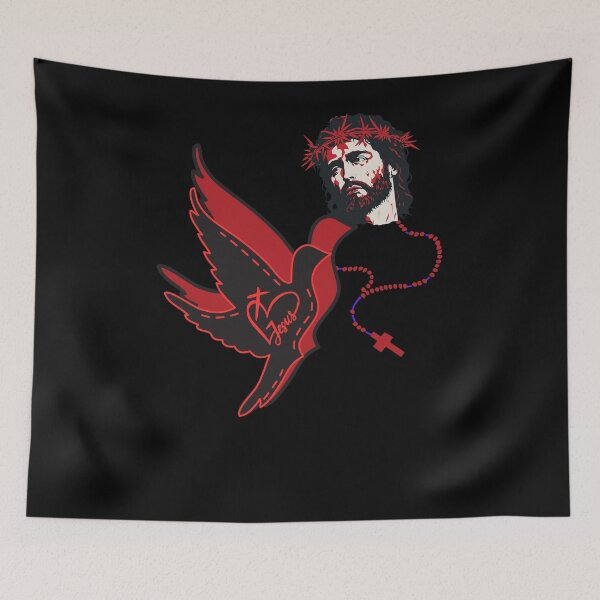 Item preview, JESUS'S HEART designed and sold by stickersrafisa.