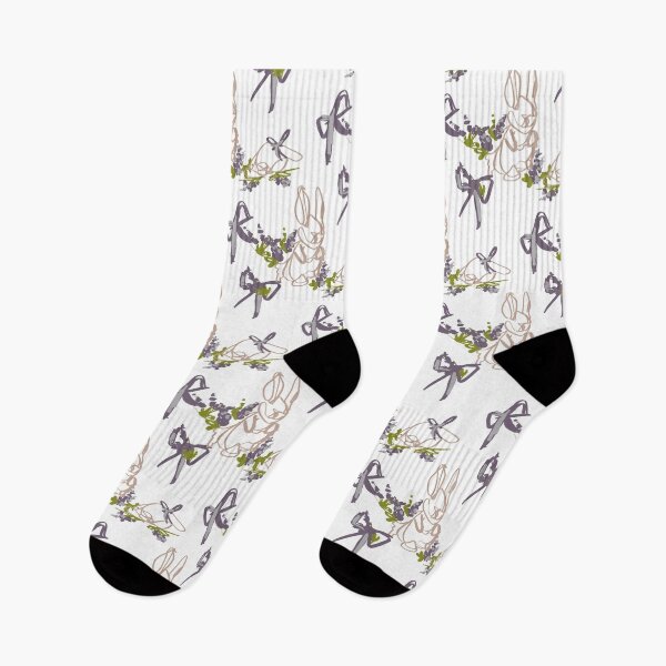 Item preview, Lilac bunnies designed and sold by Brushedscript.