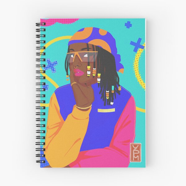 Item preview, Afro Girl Hairstyle durag and braids designed and sold by PauletteArt.
