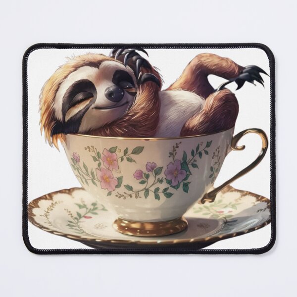 Item preview, Sloth teacup designed and sold by Darcie Smith.