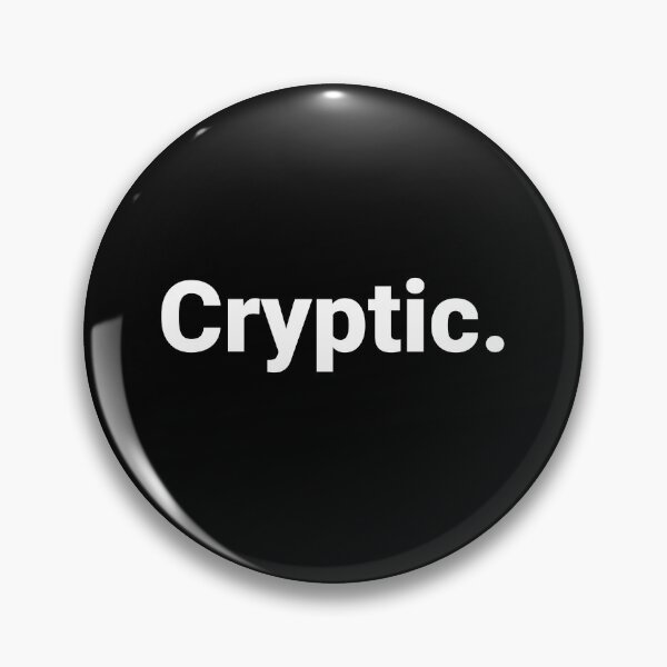 Item preview, Cryptic. designed and sold by Text-based T-Shirts and Gifts.