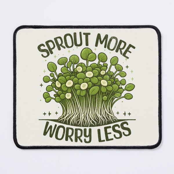 Item preview, Microgreens - Sprout More Worry Less designed and sold by Beanster-nl.