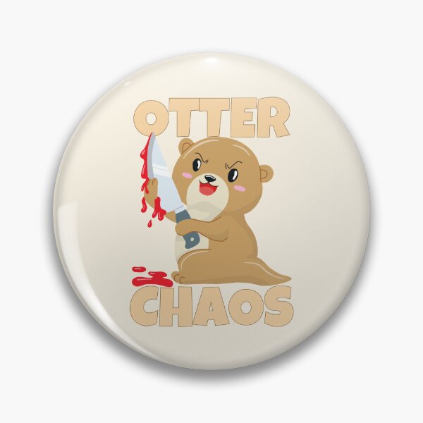 Item preview, Otter Chaos Funny Otter Chaotic Animal designed and sold by ricricswert.