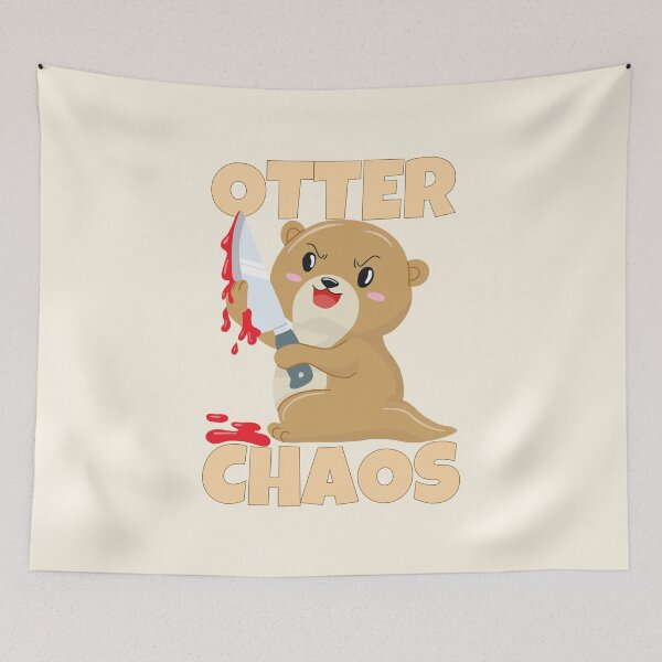 Item preview, Otter Chaos Funny Otter Chaotic Animal designed and sold by ricricswert.
