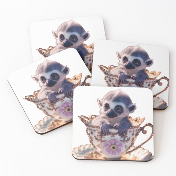 Item preview, Teacup lemur designed and sold by Darcie Smith.