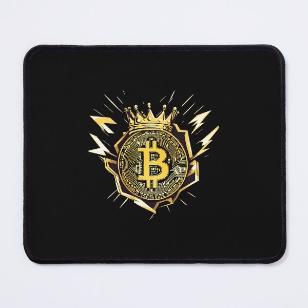 Item preview, King Bitcoin with lightning designed and sold by Patric Wurzer.