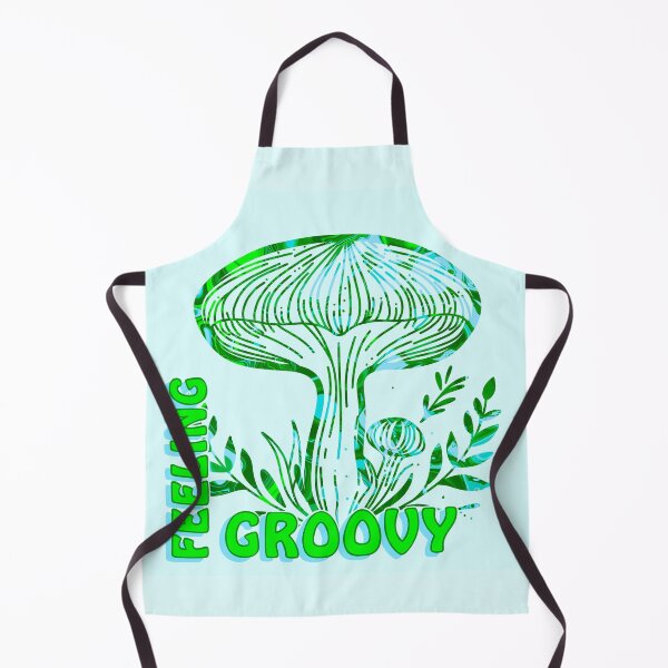 Item preview, Copy of “Feeling Groovy” Green & Blue Psychedelic Mushroom designed and sold by MptR.