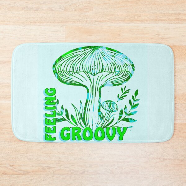 Item preview, Copy of “Feeling Groovy” Green & Blue Psychedelic Mushroom designed and sold by MptR.