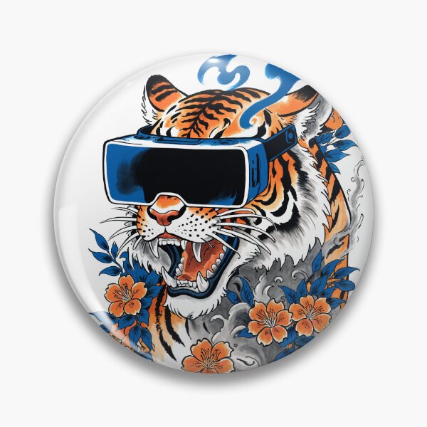 Artikelvorschau, Tiger in VR entworfen und verkauft von robertfarkas.