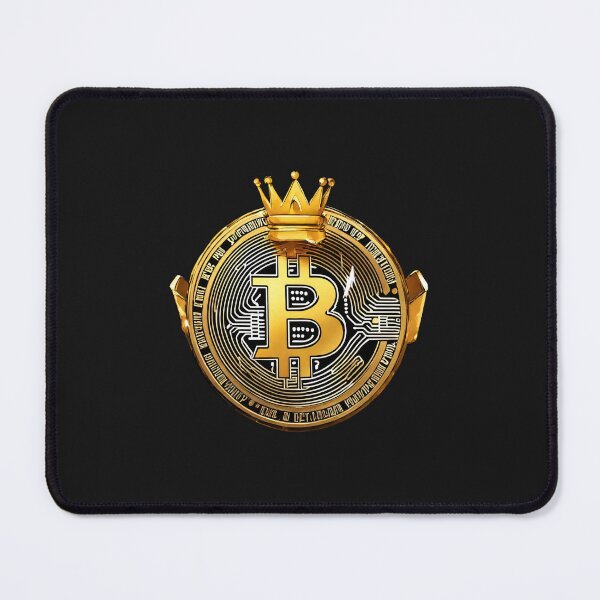 Item preview, King Bitcoin - Cool Bitcoin Logo designed and sold by Patric Wurzer.