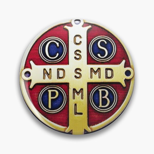 Item preview, Saint Benedict Medal - Crux sancti patris Benedicti designed and sold by Crux Fidelis.