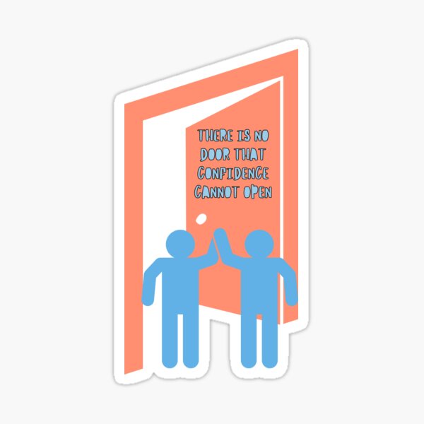 Item preview, OPEN DOOR, FULL TRUST designed and sold by stickersrafisa.