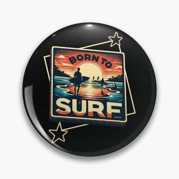 Item preview, Born to surf designed and sold by Graffik-Peeps.