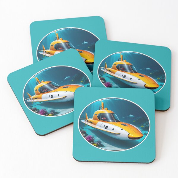 Item preview, Cool Luxurious Yellow Submarine designed and sold by TheArtOfPat.