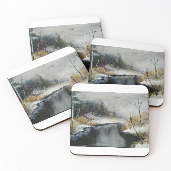 Item preview, Winter river  designed and sold by SashaBrisac.