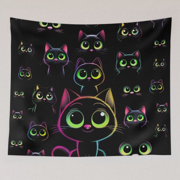 Item preview, NIGHT CATS  designed and sold by johnnyssandart.