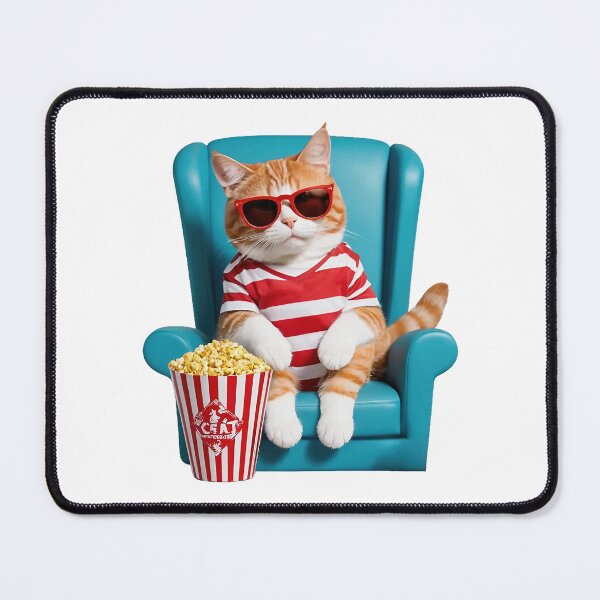 Item preview, Feline Recline: Popcorn Paws designed and sold by hmadan.
