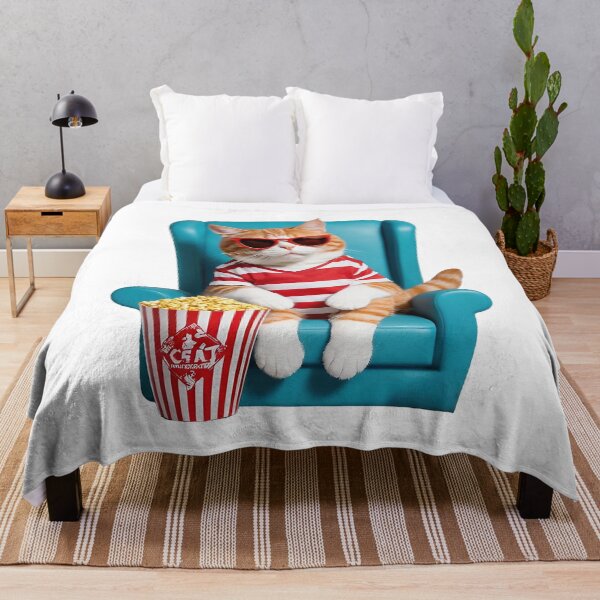 Item preview, Feline Recline: Popcorn Paws designed and sold by hmadan.