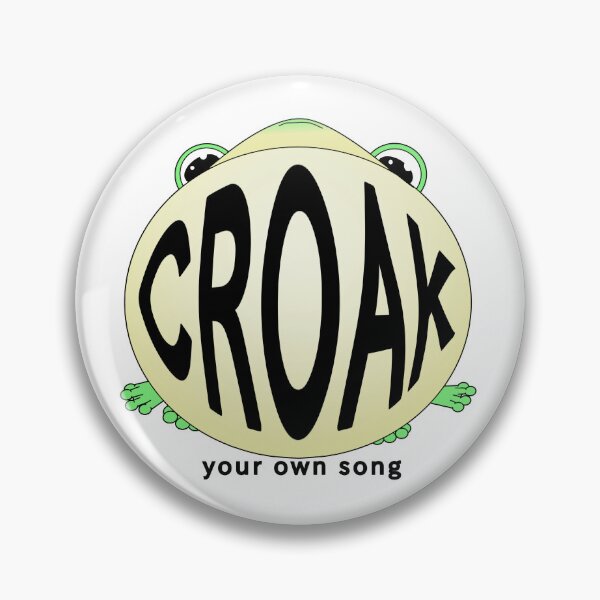 Item preview, Croak your own song designed and sold by ThunderinHorde.