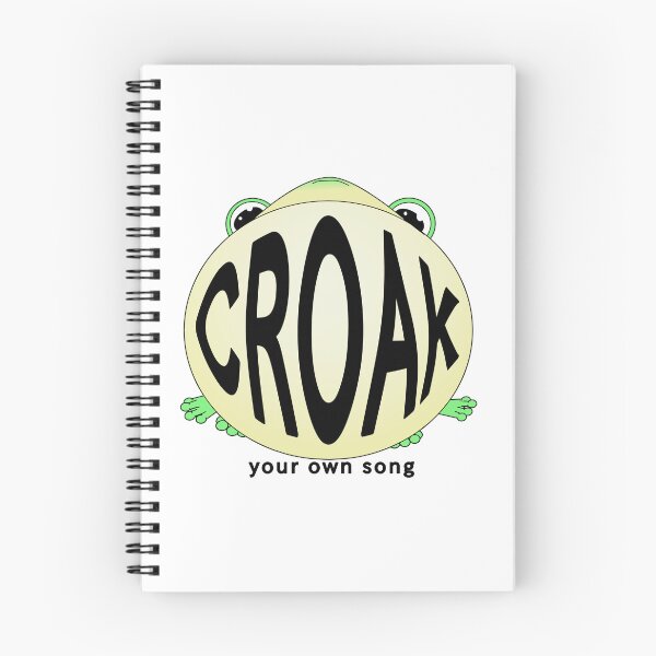 Item preview, Croak your own song designed and sold by ThunderinHorde.