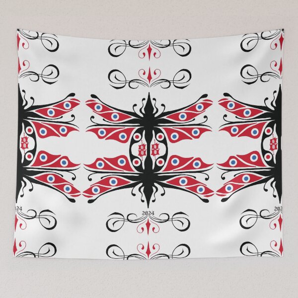 Item preview, Dragonfly mating,red and black designed and sold by Dugleidy  Santos.