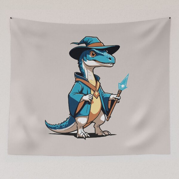 Item preview, Velociraptor Dinosaur Wizard designed and sold by Atlantico54.